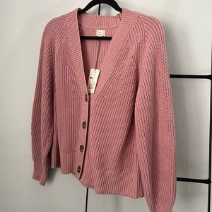 Target A New Day Button-Front Cardigan - Pink - NWT